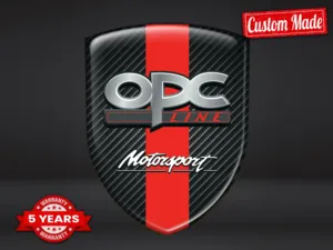 OPC Pegatinas Auto Personalizadas Premium Diseño Universal